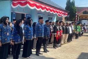 Upacara Pengibaran Bendera 17 Agustus 2025 di Kecamatan Pudak Ponorogo, Meriahkan HUT RI ke-80